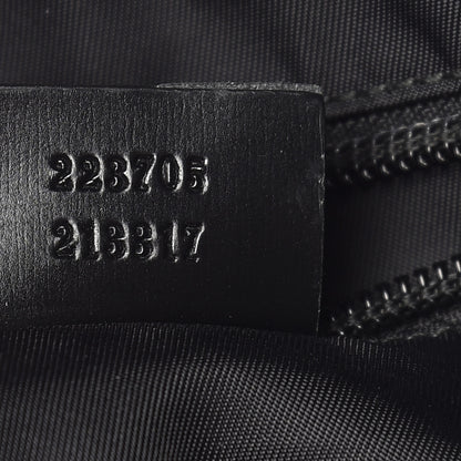 Gucci Coated Canvas Interlocking G Travel Backpack Black 7 of 19