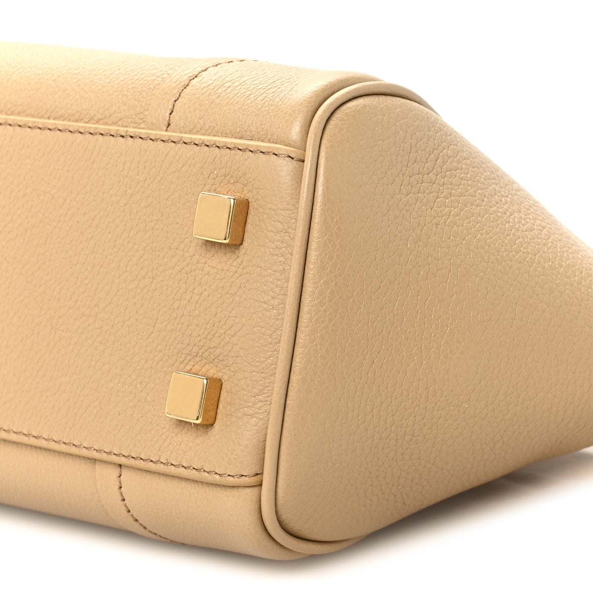 Grained Calfskin Little New Luggage Sandcastle