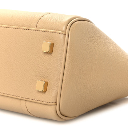 Celine Grained Calfskin Little New Luggage Sandcastle 10 of 10