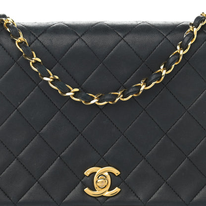 Chanel Lambskin Quilted Small Single Flap Black 20 of 20