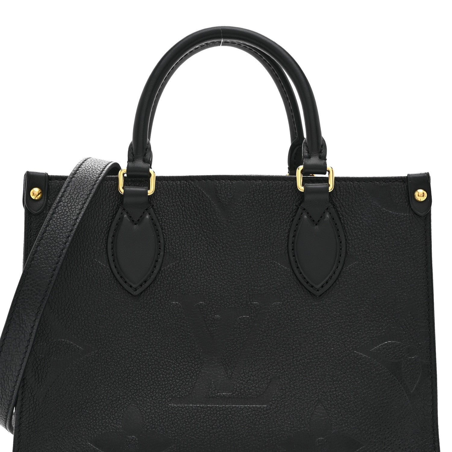 Louis Vuitton Empreinte Monogram Giant Onthego PM Black 7 of 9