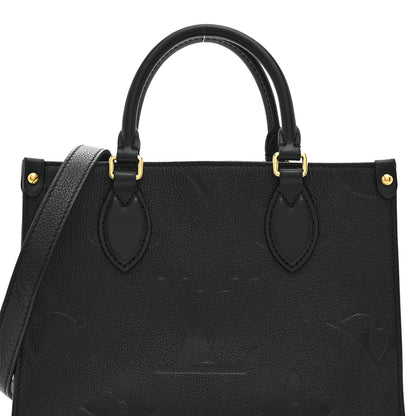 Louis Vuitton Empreinte Monogram Giant Onthego PM Black 7 of 9
