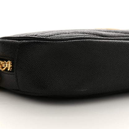 Saint Laurent Grain De Poudre Matelasse Monogram Mini Lou Camera Bag Black 9 of 10
