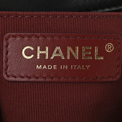 Chanel Lambskin Quilted Mini Side Note Flap Black 6 of 11