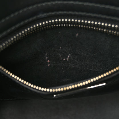 Salvatore Ferragamo Calfskin Double Handle Small Nolita Satchel Black 11 of 15