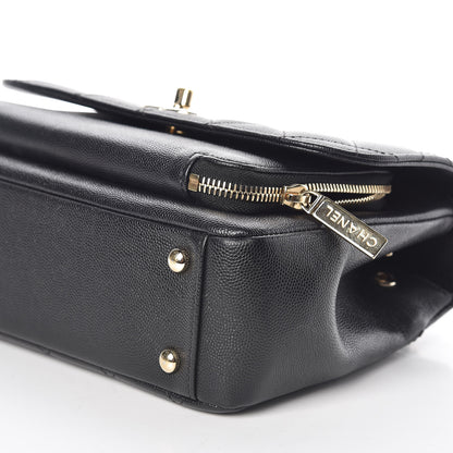 Chanel Caviar Quilted Medium Business Affinity Flap Black 9 of 9
