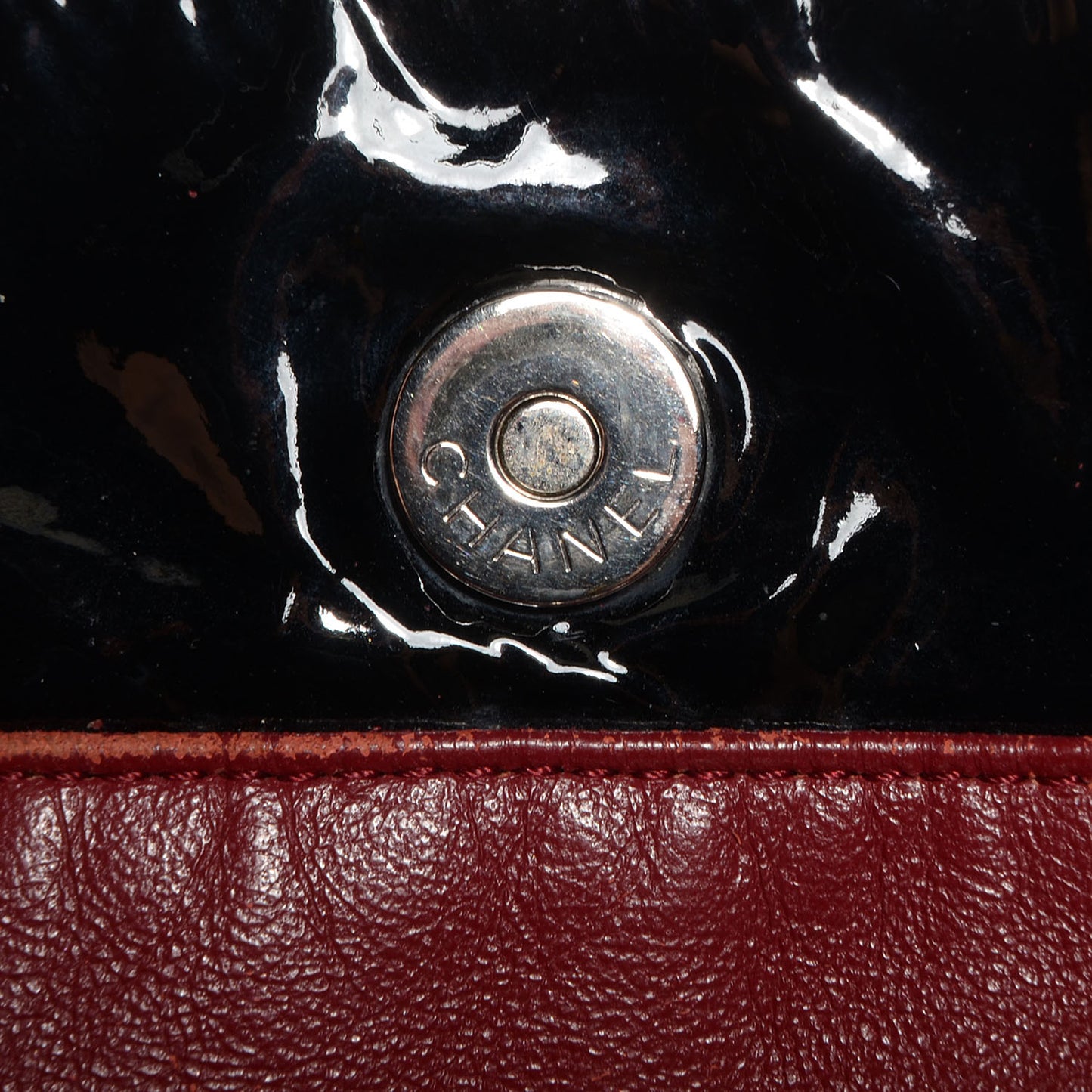 Patent Bonbons Shopper Tote Black