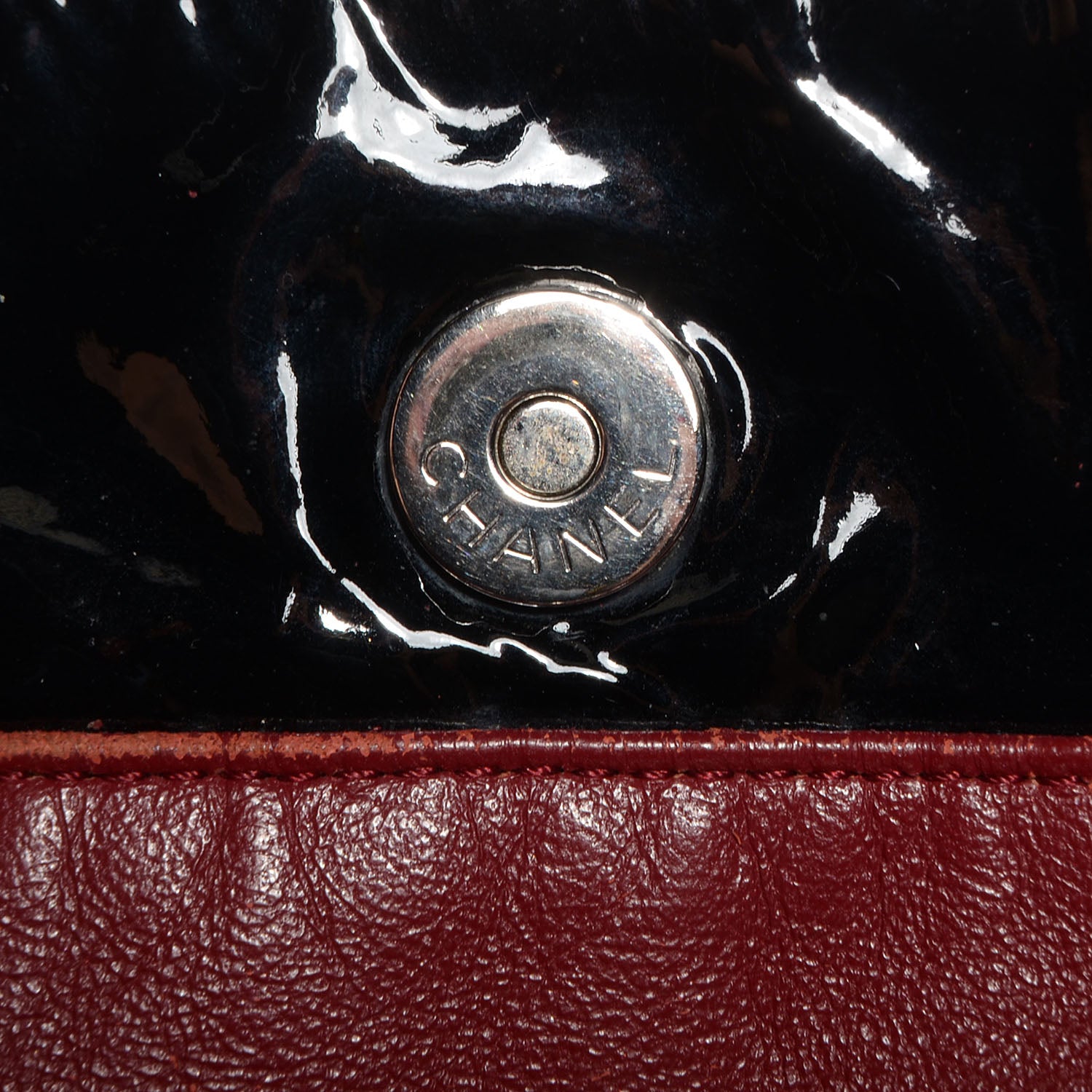 Chanel Patent Bonbons Shopper Tote Black 5 of 7