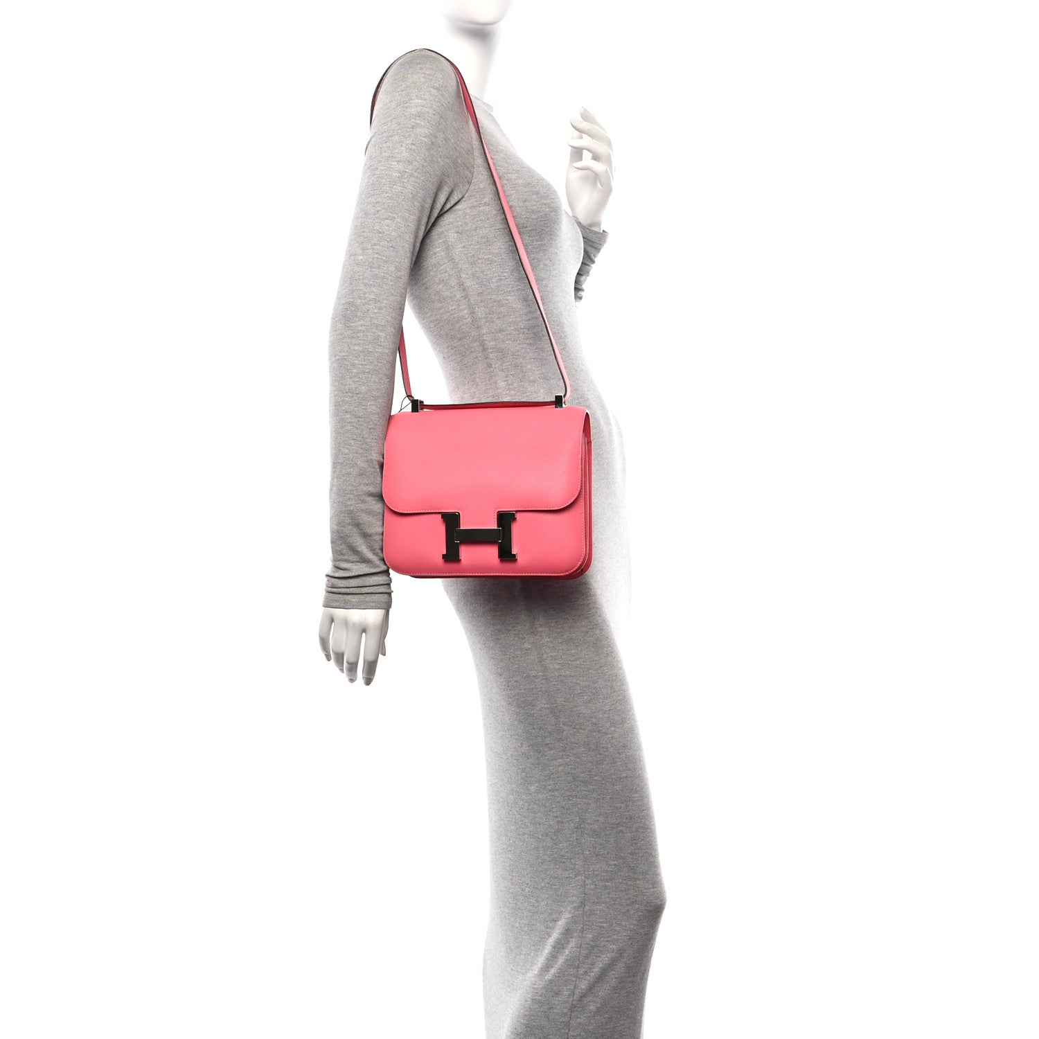 Hermes Evercolor Constance 24 Rose Azalee 2 of 10