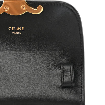Celine Shiny Calfskin Mini Triomphe Black 12 of 16
