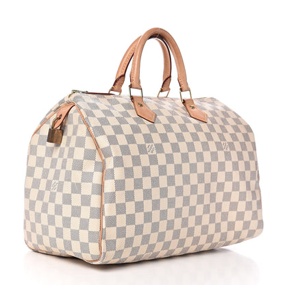 Louis Vuitton Damier Azur Speedy 35 2 of 15