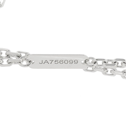 Van Cleef & Arpels 18K White Gold Black Onyx Magic Alhambra Pendant Necklace 5 of 6