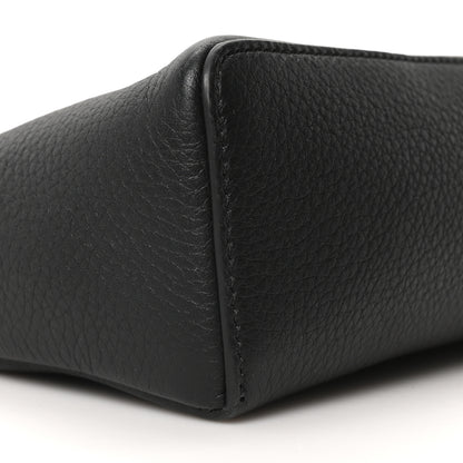 Loro Piana Grained Calfskin L19 Extra Pocket Pouch Black 8 of 9