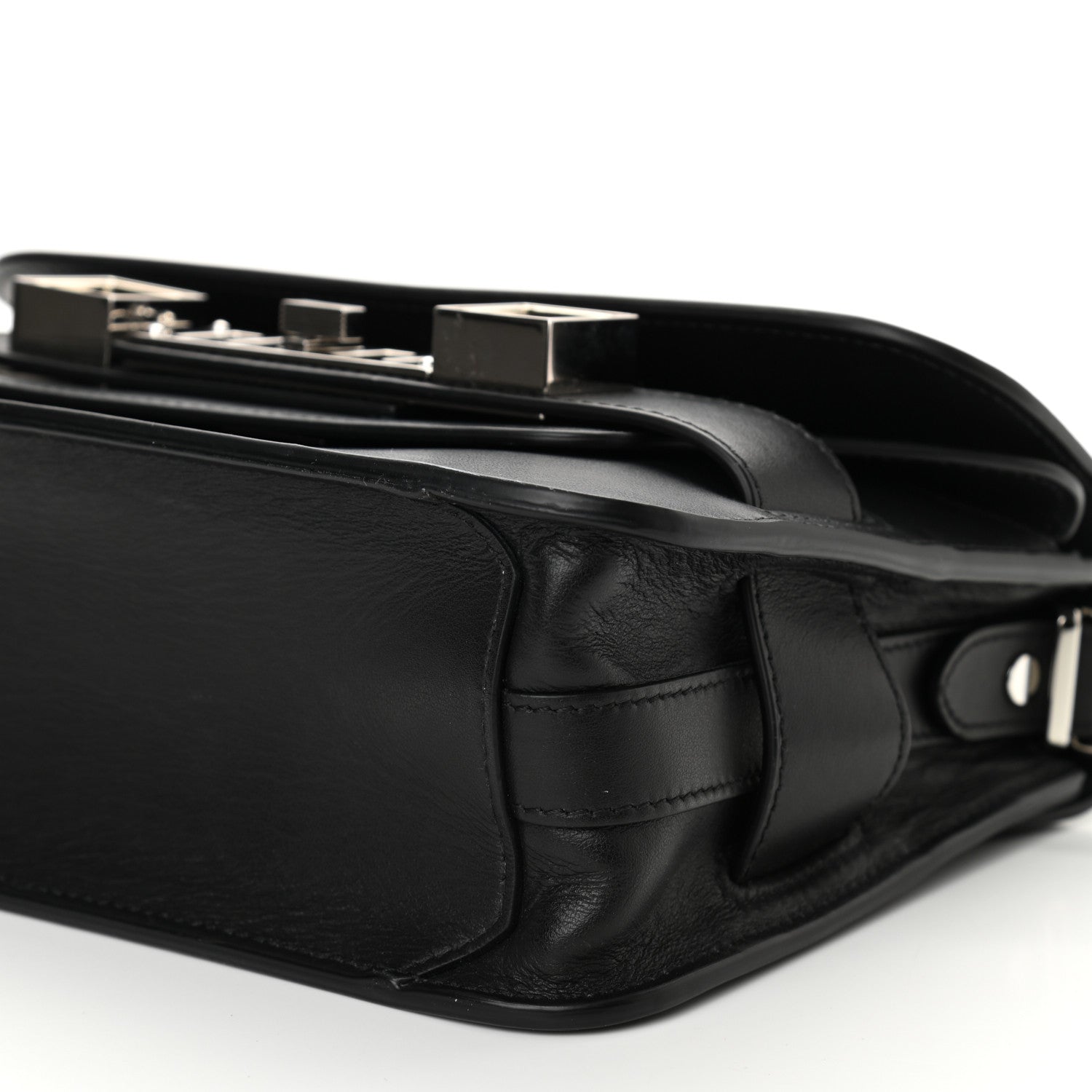 Proenza Schouler Smooth Calfskin Mini PS11 Classic Shoulder Bag Black 10 of 10