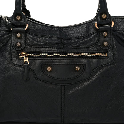 Balenciaga Agneau Giant 12 Rose Gold Hardware Part Time Black 9 of 13