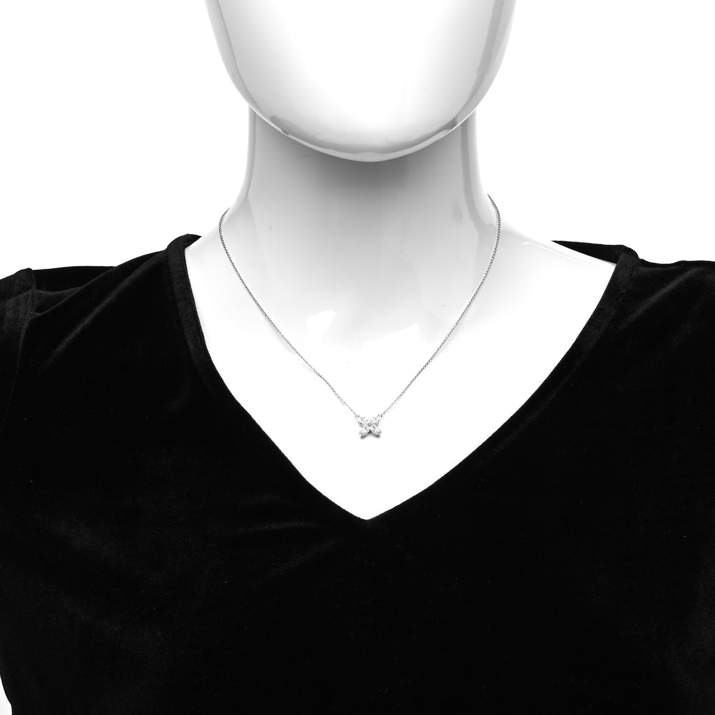 Platinum Diamond Large Victoria Necklace