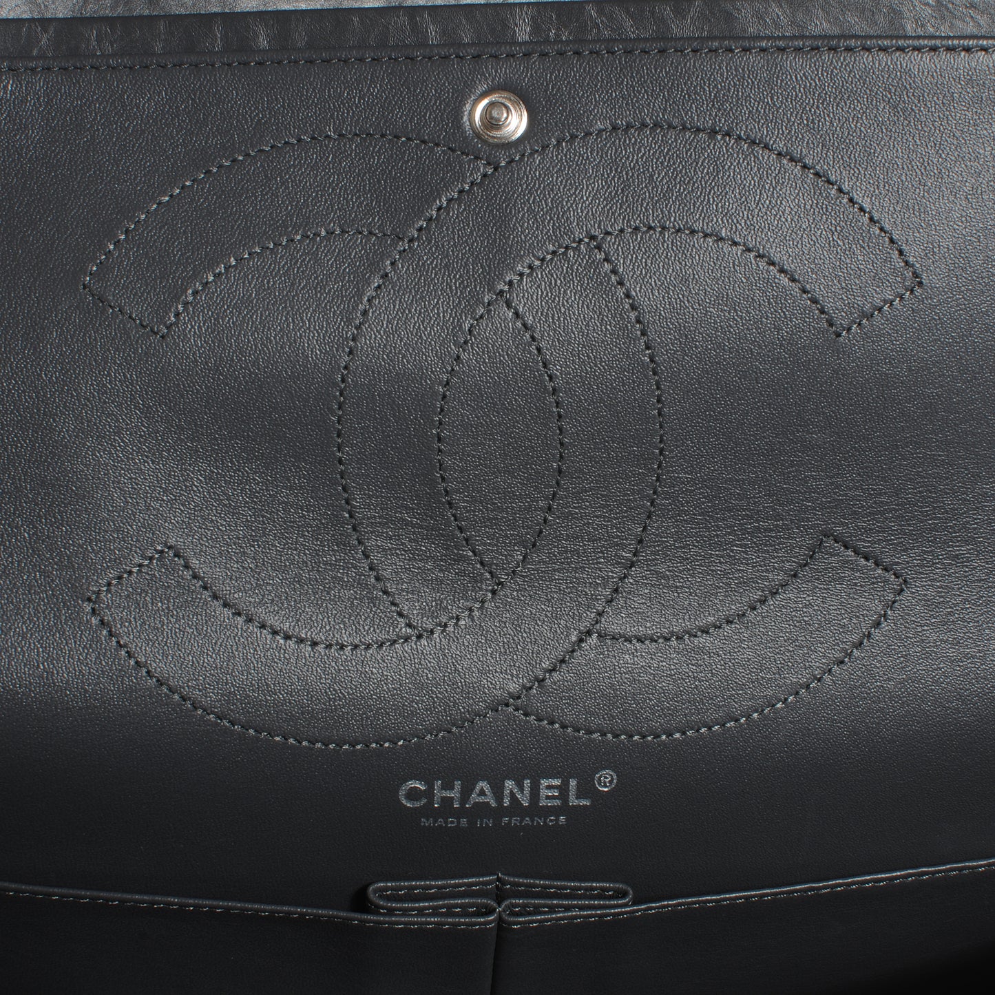 Aged Calfskin 2.55 Reissue 227 Flap Grey