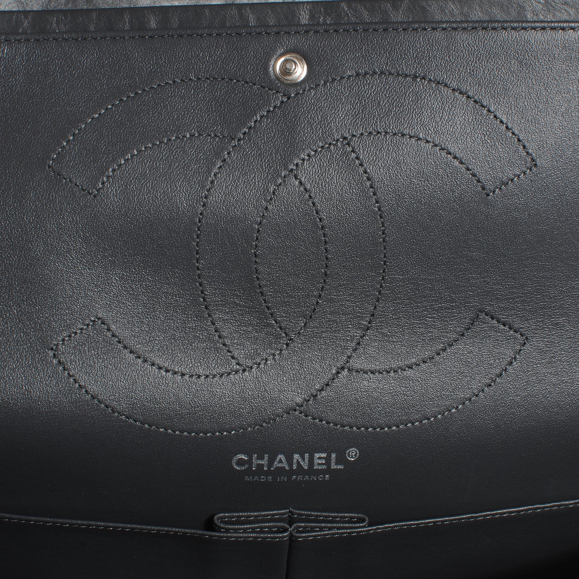 Chanel Aged Calfskin 2.55 Reissue 227 Flap Grey 6 of 8