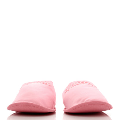 Louis Vuitton Satin LV Suite Flat Mule 40-41 Rose 2 of 8
