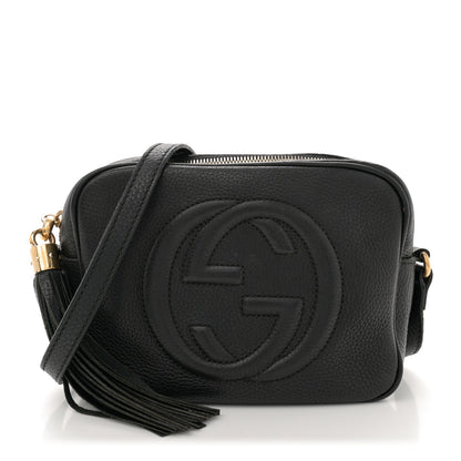 Gucci Pebbled Calfskin Small Soho Disco Bag Black 1 of 15