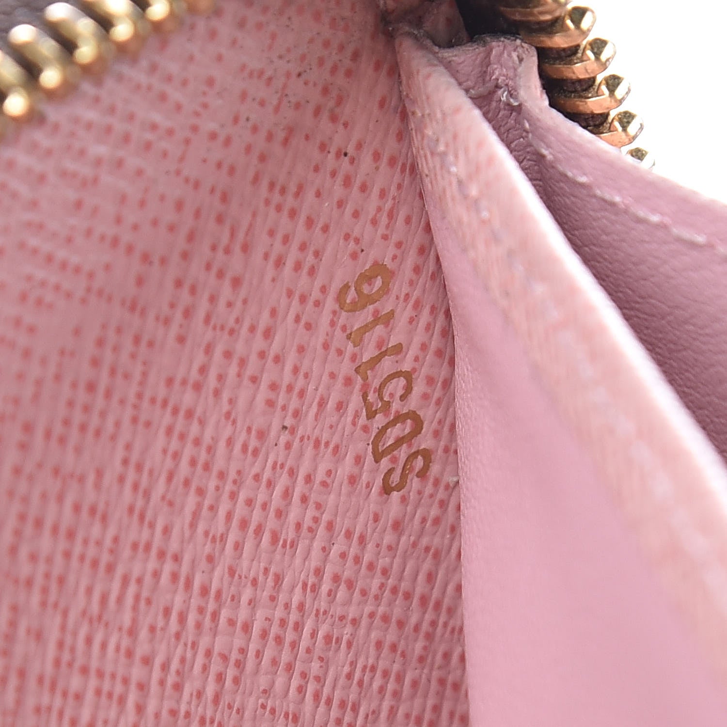 Louis Vuitton Monogram Zippy Wallet Rose Ballerine 11 of 11