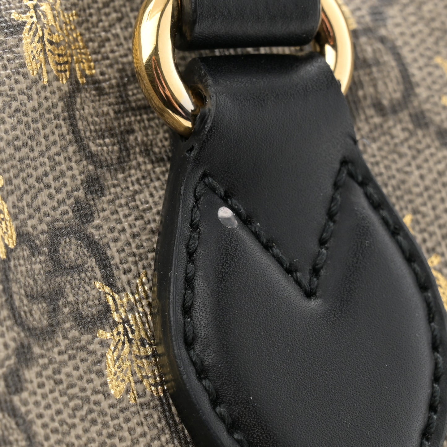 Soft GG Supreme Monogram Bees Small Crossbody Tote Beige Oro Black