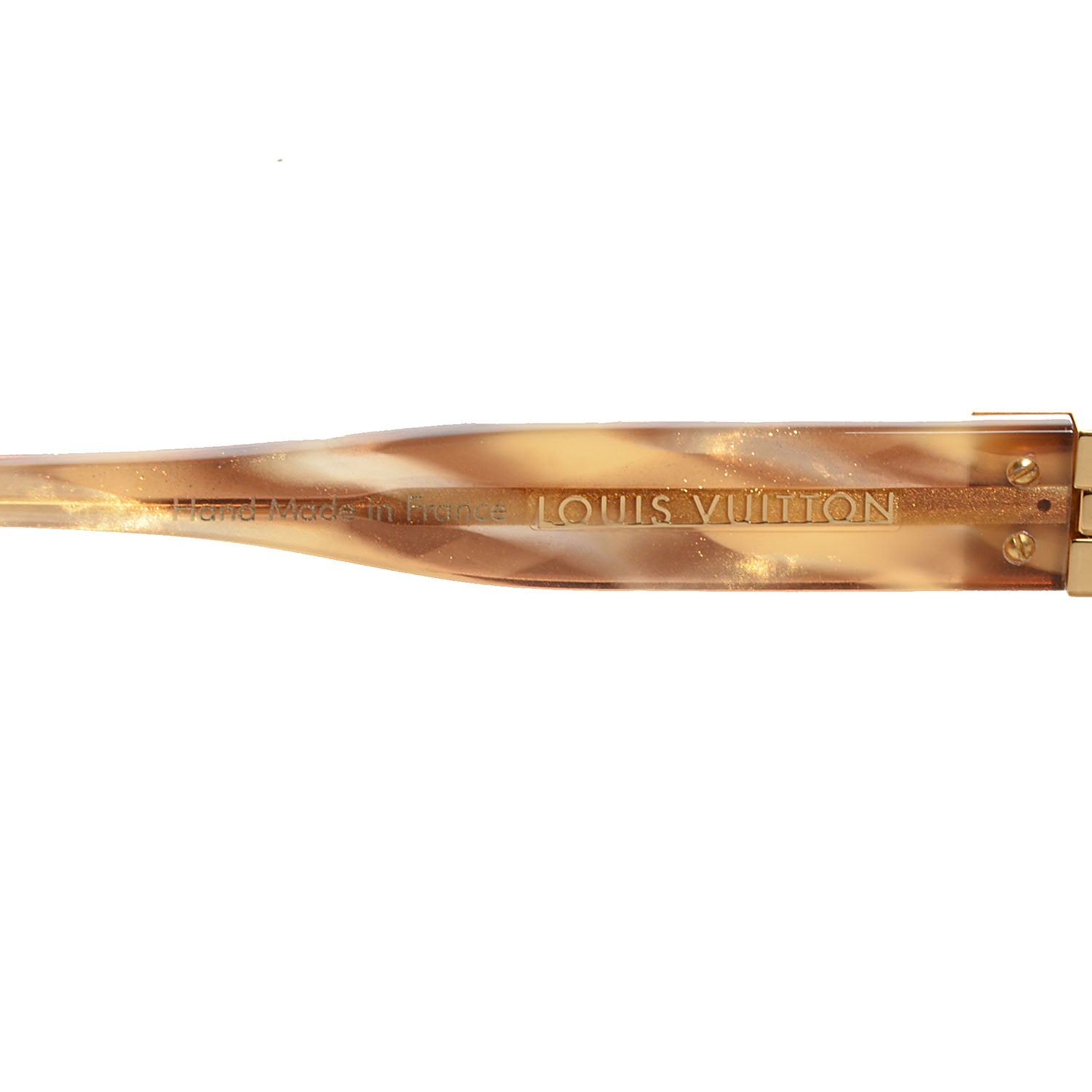 Louis Vuitton Soupcon Rond Sunglasses Z0148E Light Glitter Honey 3 of 4