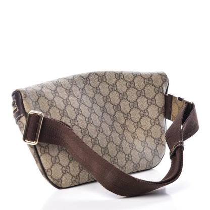 Gucci GG Supreme Monogram Belt Bag Dark Brown 4 of 8