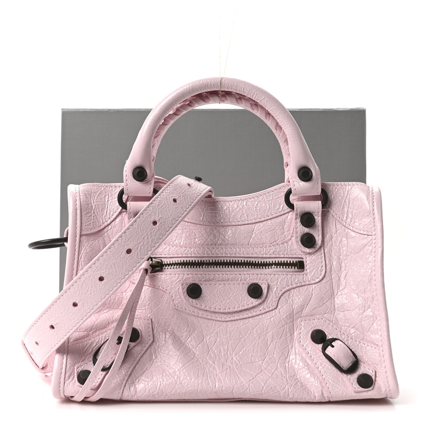 Agneau Arena Classic Hardware Le City Mini  Petal Pink