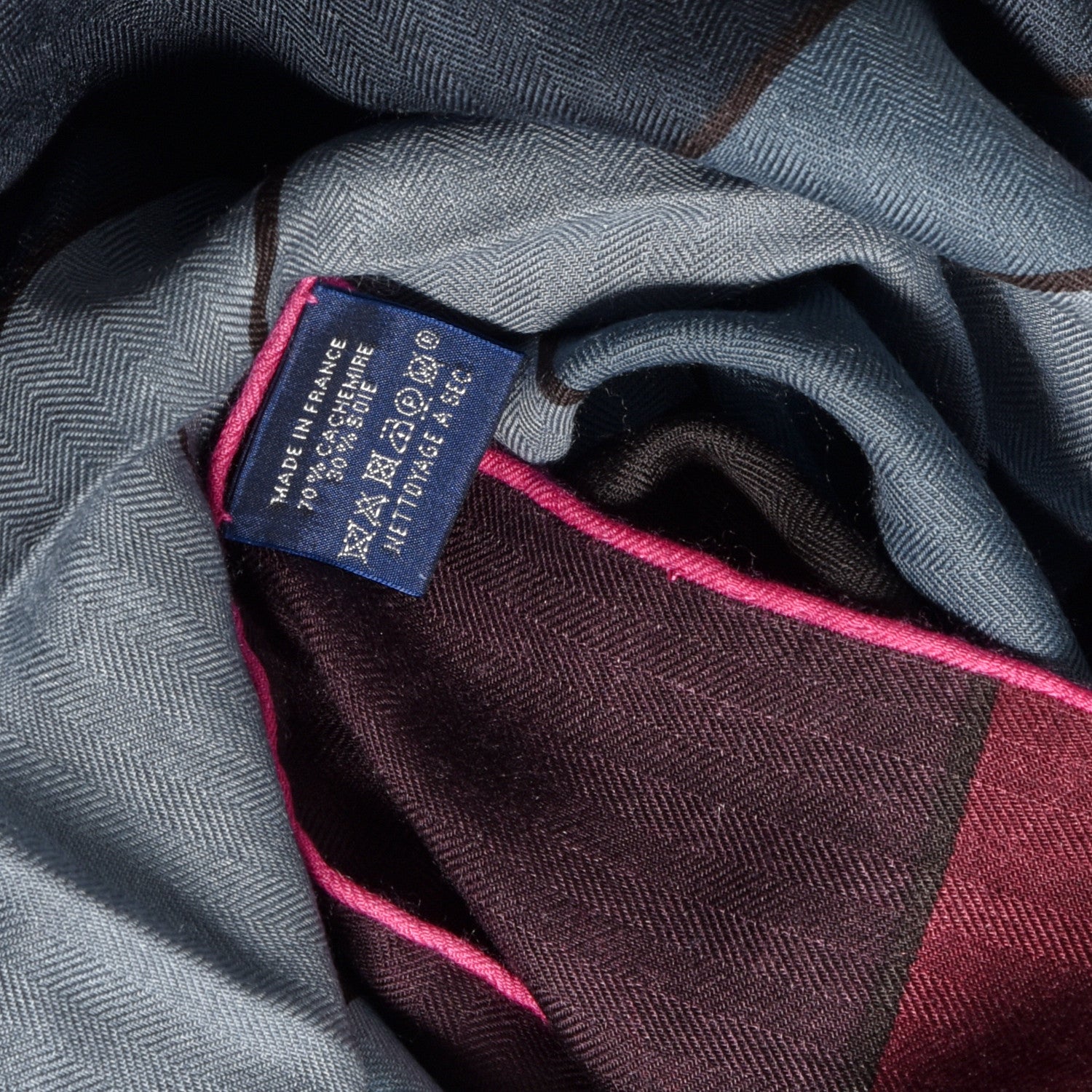 Hermes Cashmere Silk Shawl 140 5 of 5