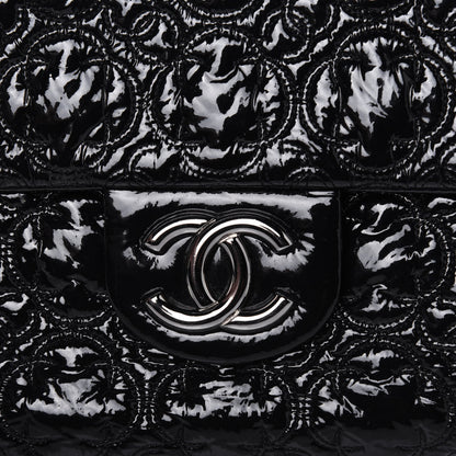 Chanel Vinyl Rock In Moscow Single Flap Black 11 of 12