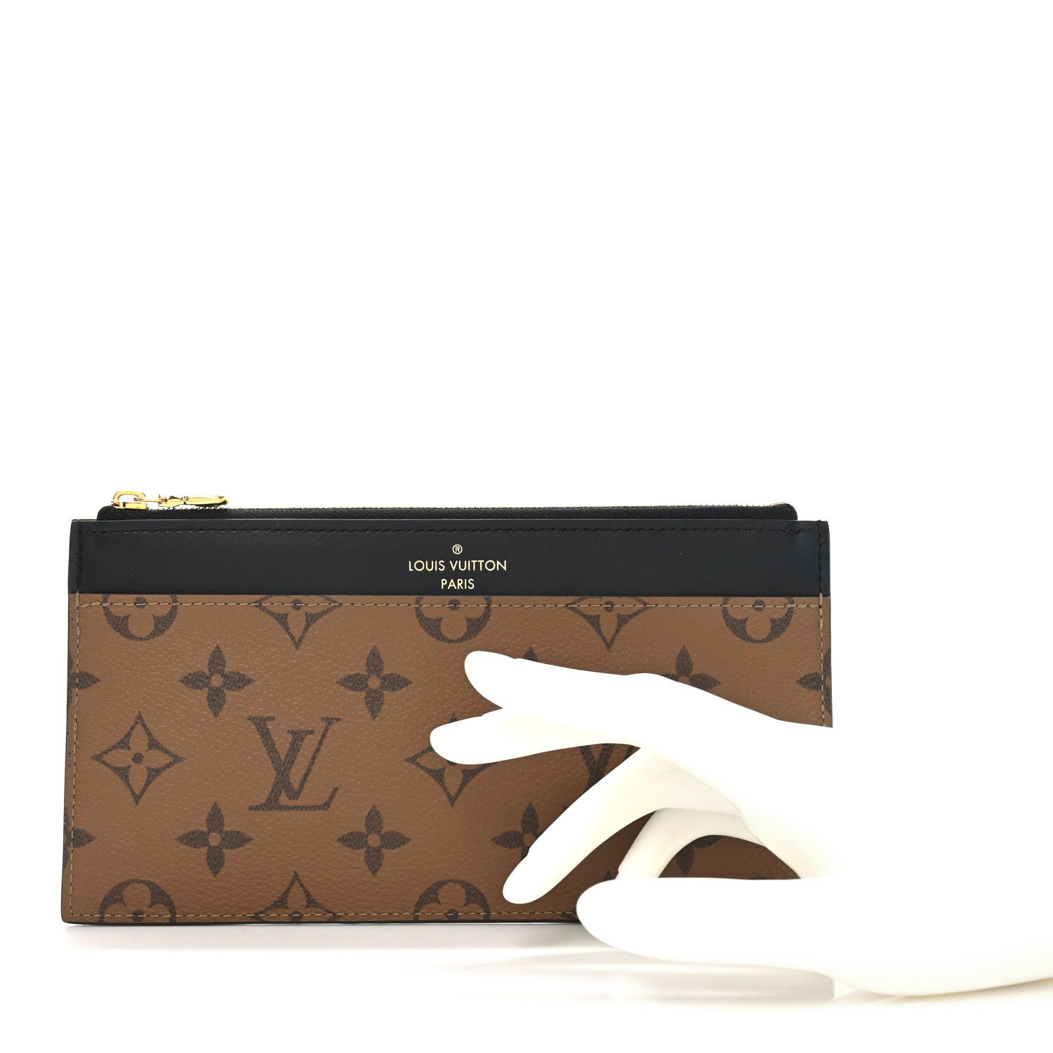 Louis Vuitton Reverse Monogram Slim Purse 2 of 7