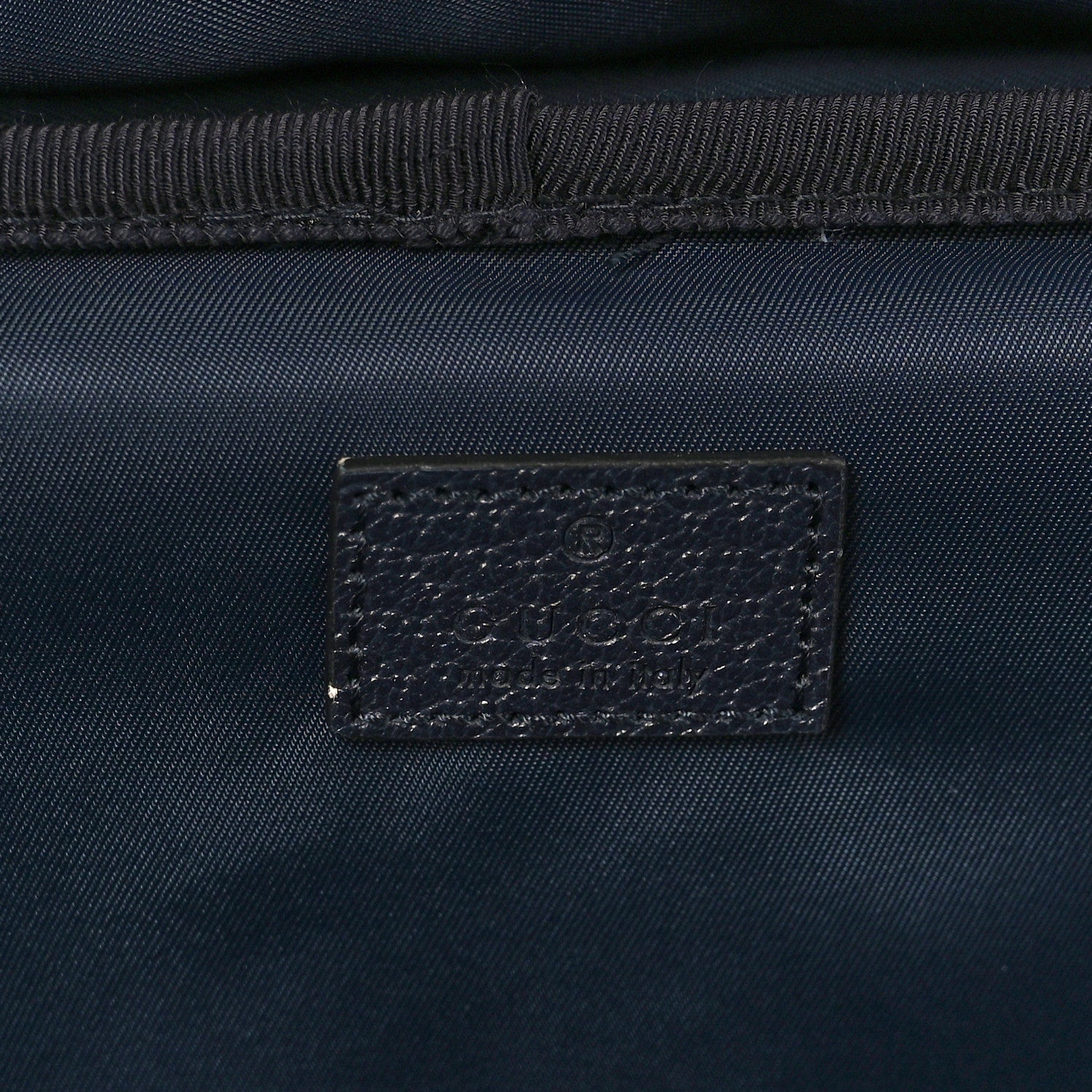 Gucci GG Supreme Monogram Textured Dollar Calfskin Web Small Savoy Cabin Trolley Beige Blue 6 of 8