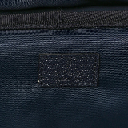 Gucci GG Supreme Monogram Textured Dollar Calfskin Web Small Savoy Cabin Trolley Beige Blue 6 of 8
