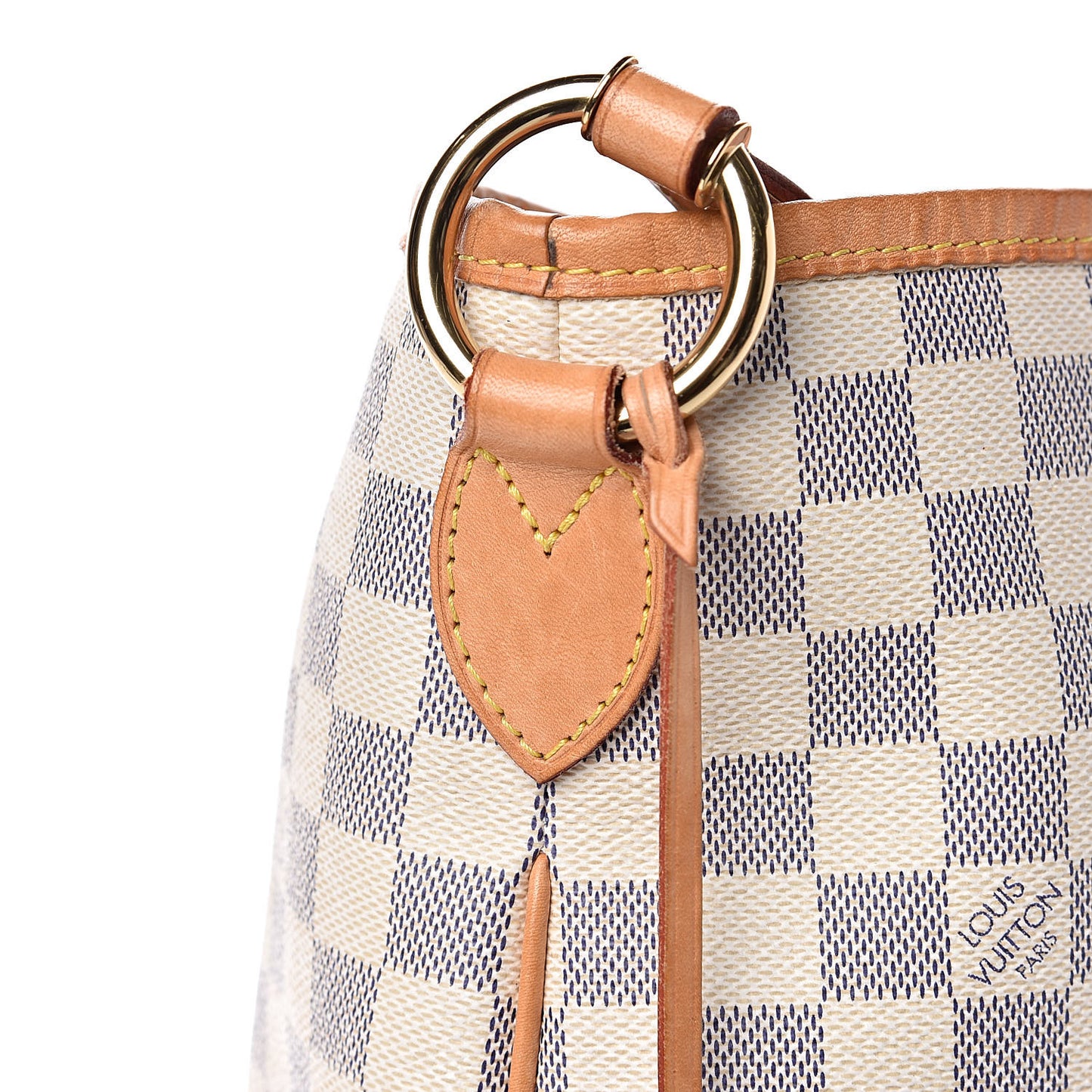 Damier Azur Delightful MM Rose Ballerine