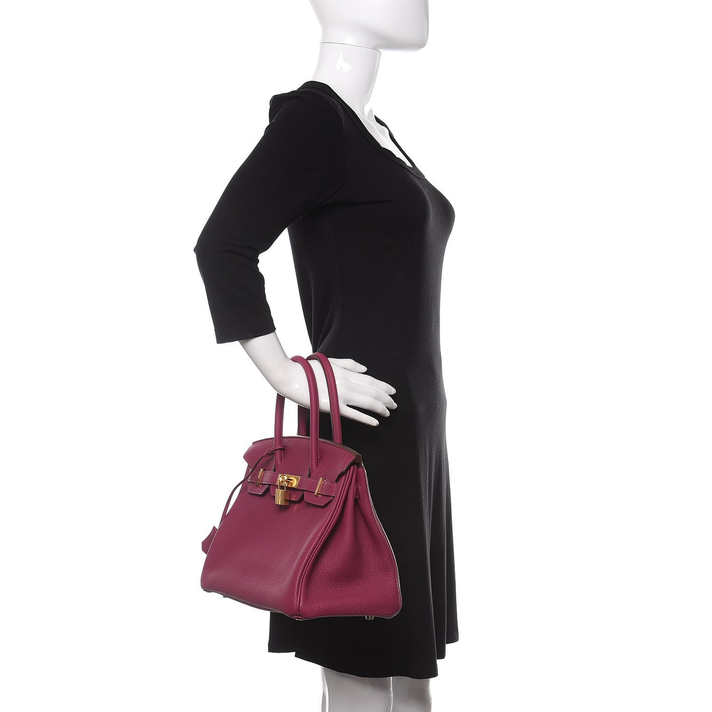 Togo Horseshoe Birkin 30 Anemone Iris