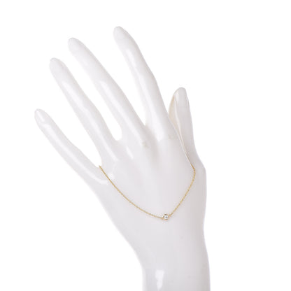 Tiffany 18K Yellow Gold Diamond .08ct Elsa Peretti Diamonds by the Yard Bracelet 2 of 6