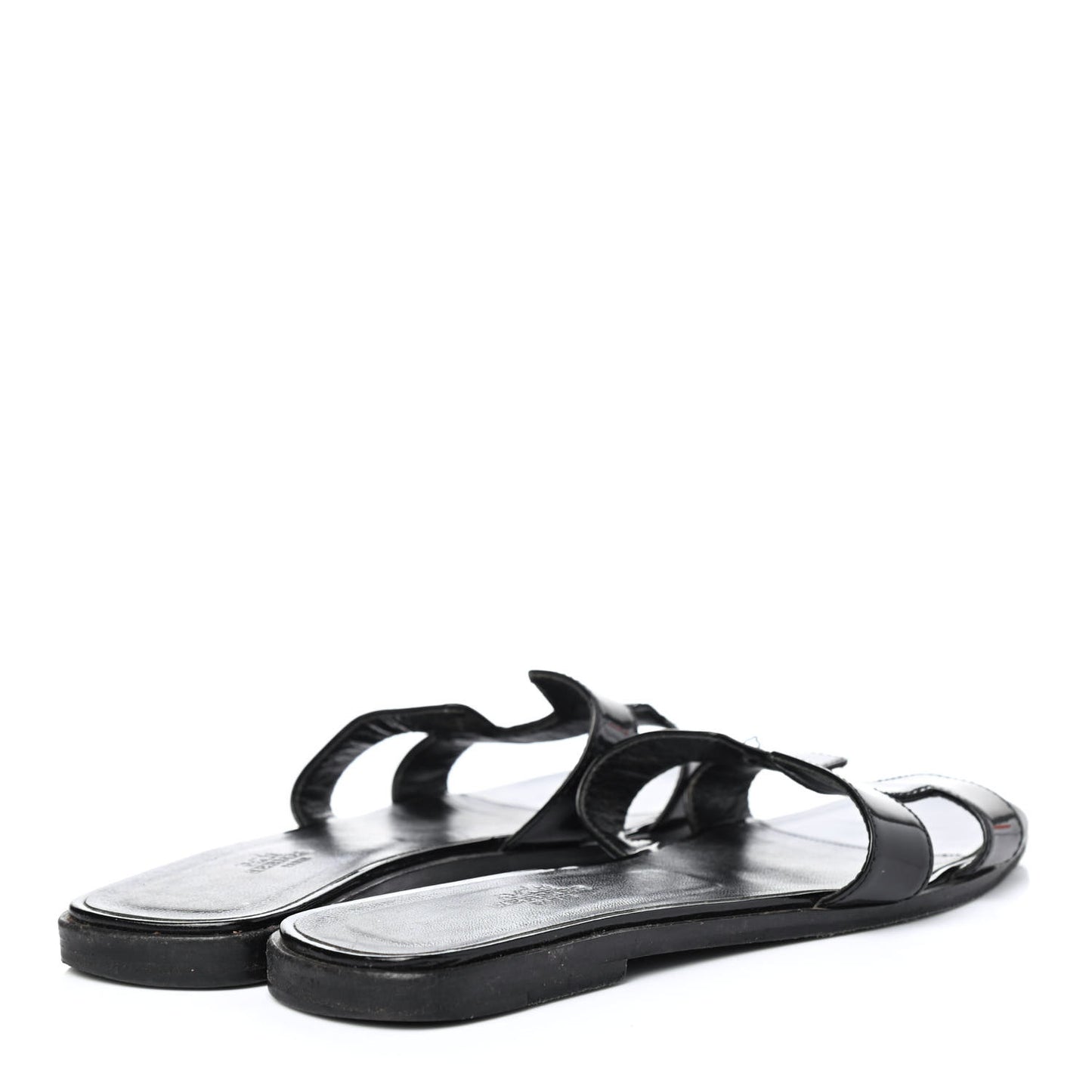 Patent Oran Sandals 37.5 Black