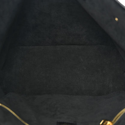 Louis Vuitton Empreinte Monogram Giant Neverfull MM Black Beige 5 of 9