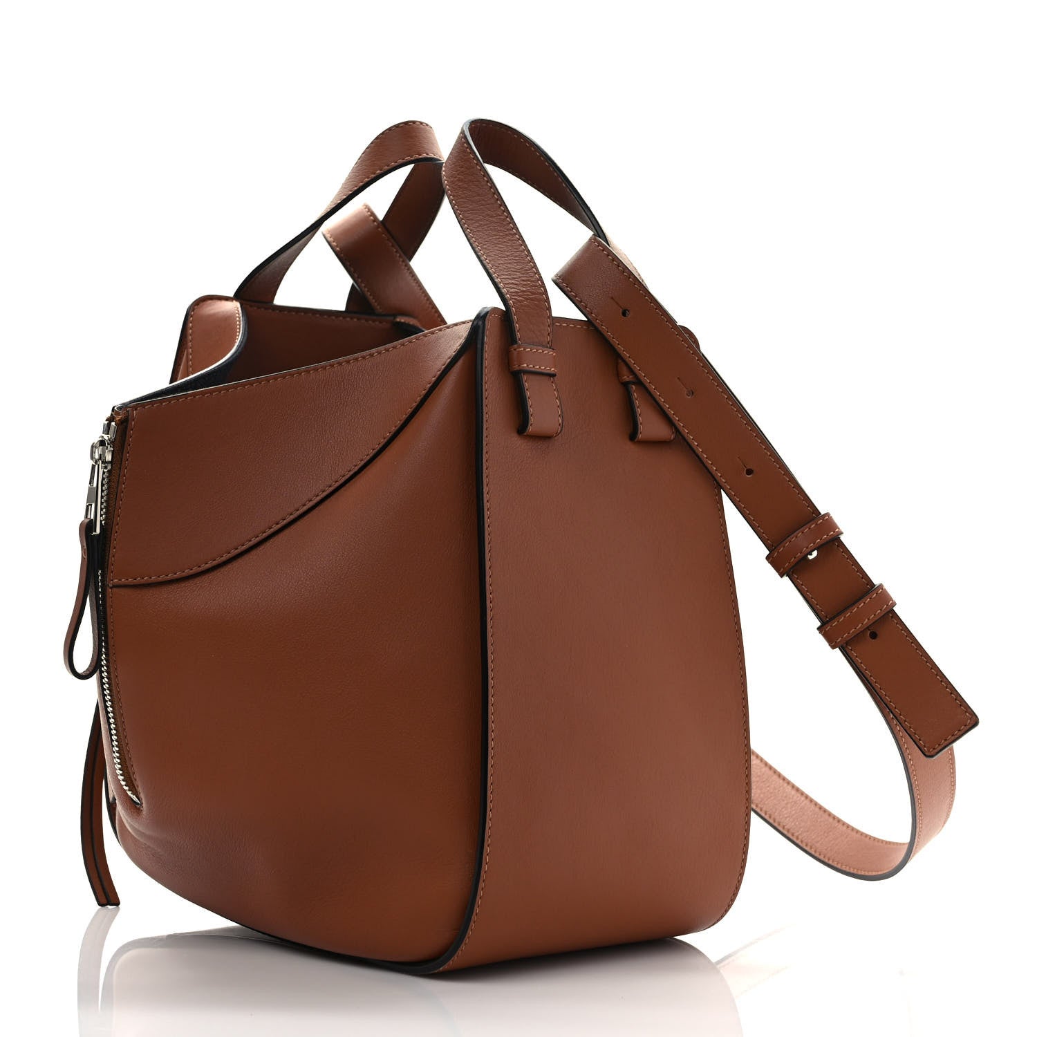 Loewe Calfskin Small Hammock Shoulder Bag Tan 3 of 8