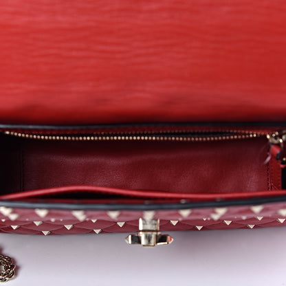 Valentino Garavani Nappa Medium Rockstud Spike Shoulder Bag Rosso Valentino 5 of 12