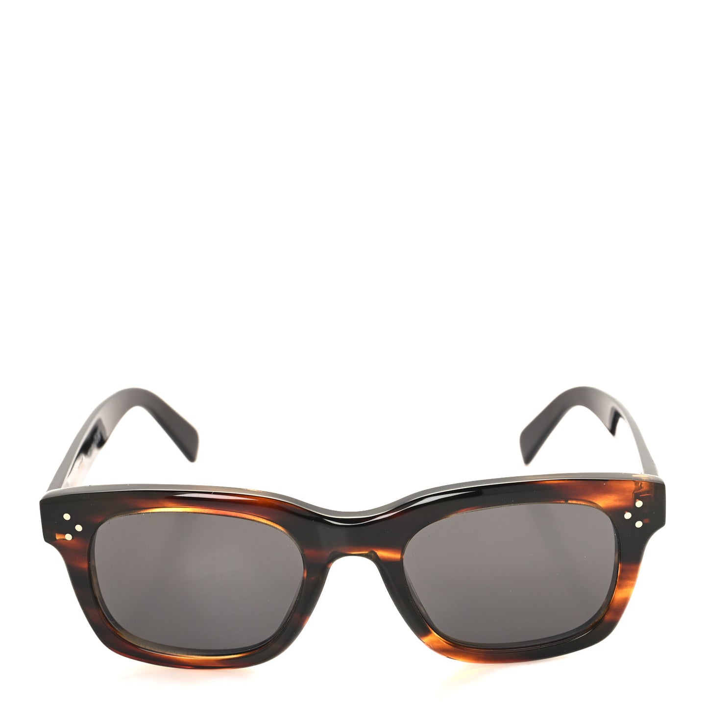 Acetate Black Frame 41 Sunglasses CL402321 Striped Havana