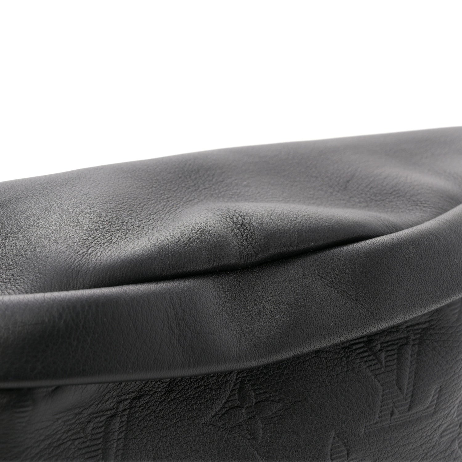 Louis Vuitton Calfskin Monogram Shadow Discovery Bumbag Black 10 of 10