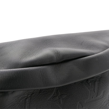 Louis Vuitton Calfskin Monogram Shadow Discovery Bumbag Black 10 of 10