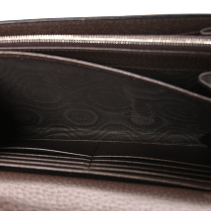 Gucci Monogram Jumbo GG Textured Dollar Calfskin Mini Dionysus Chain Wallet Camel Ebony New Acero 5 of 10