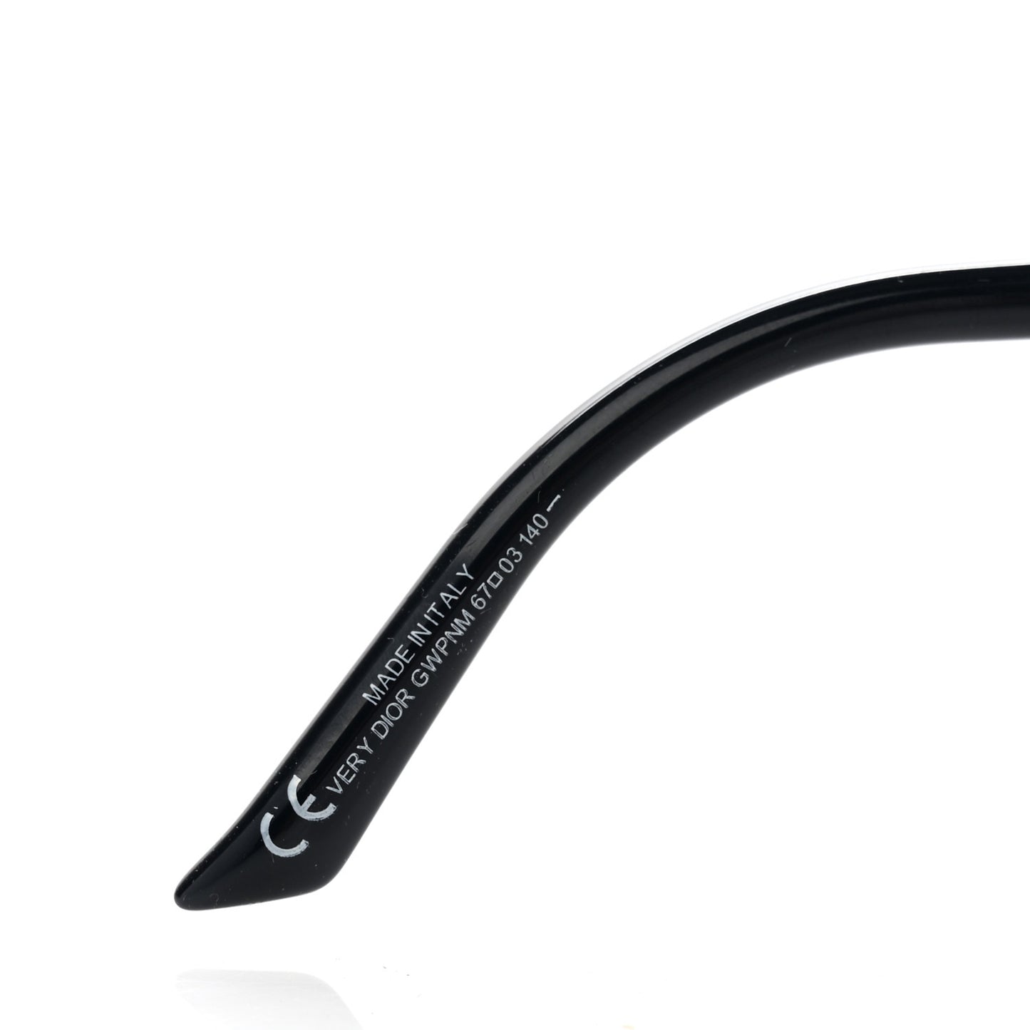 Metal Very Dior Sunglasses Black Blue