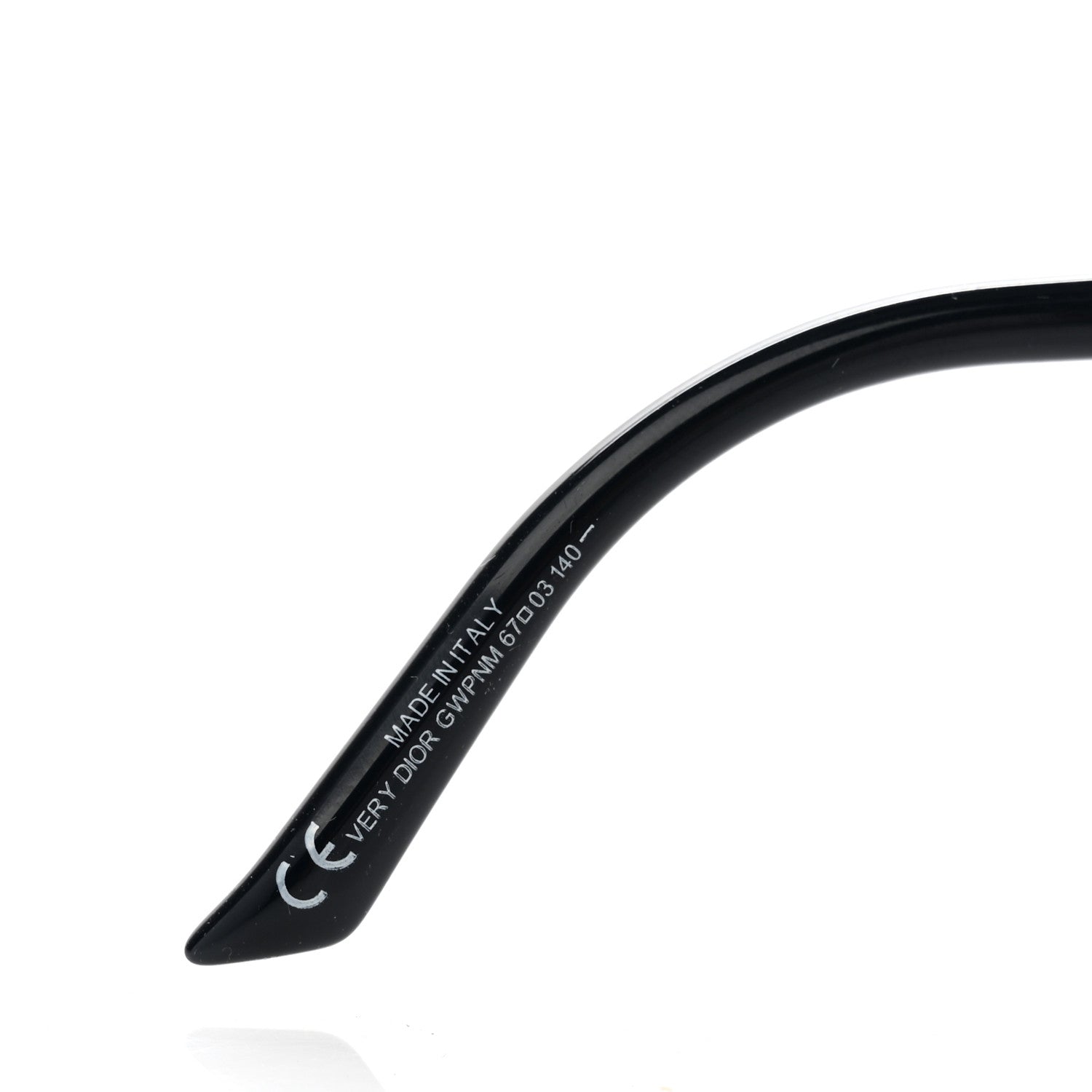 Christian Dior Metal Very Dior Sunglasses Black Blue 5 of 6