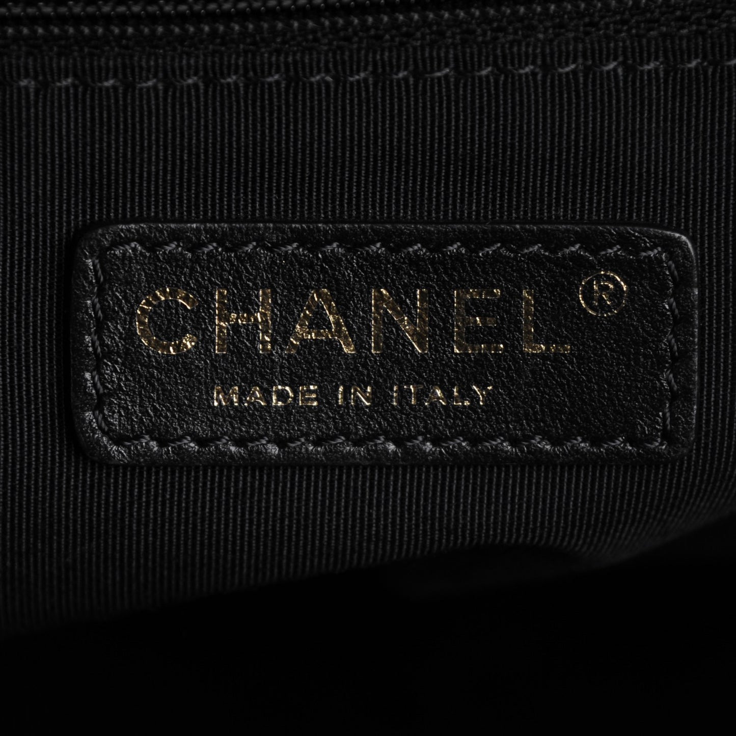 Calfskin Quilted Small Chain Me Tote Black