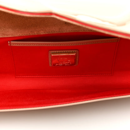 Christian Louboutin Patent So Kate Baguette Clutch Nude 5 of 8