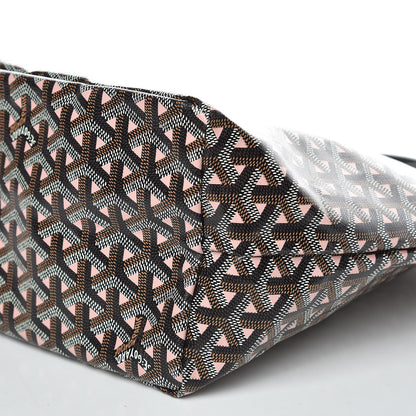 Goyard Goyardine Saint Louis Claire Voie PM Black Rose Pink 9 of 10